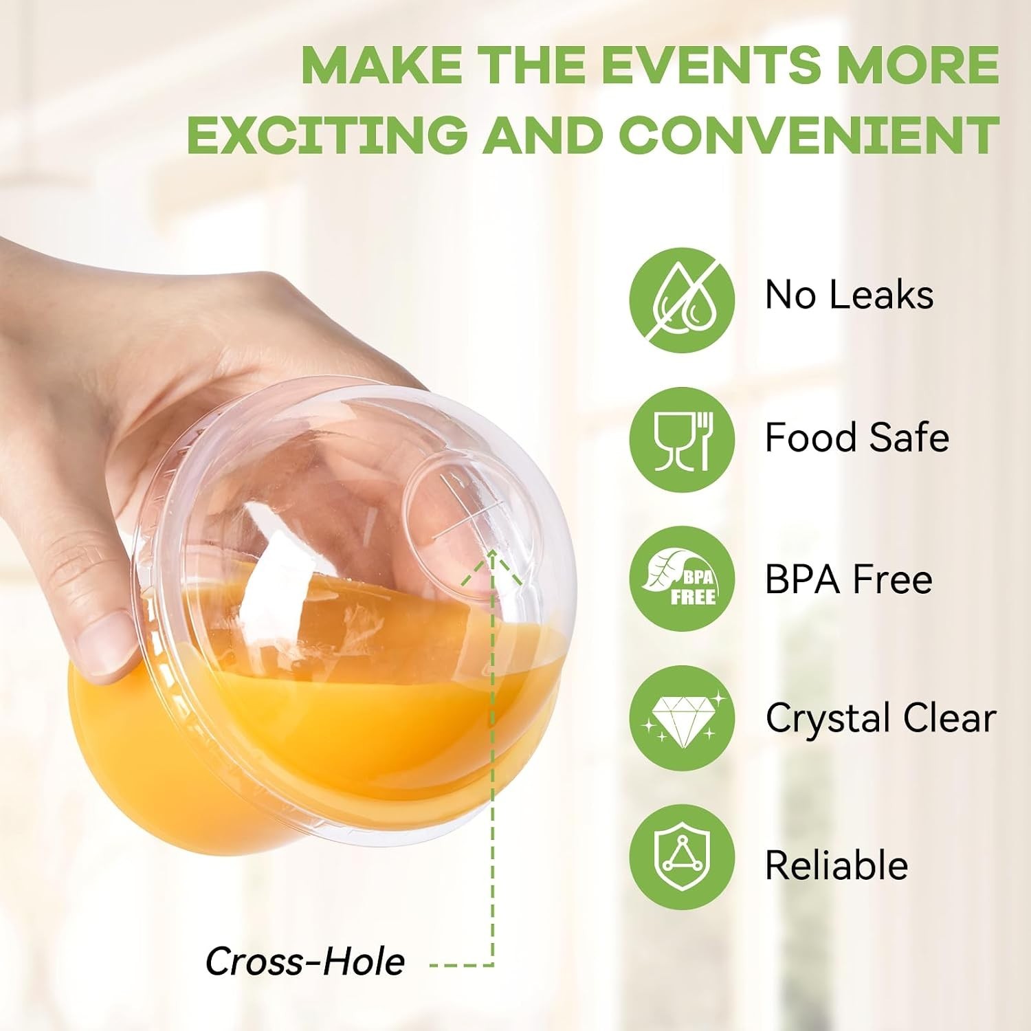 Disposable 8 oz Clear Dessert Cups with Dome Lids – Ideal for Every Celebration