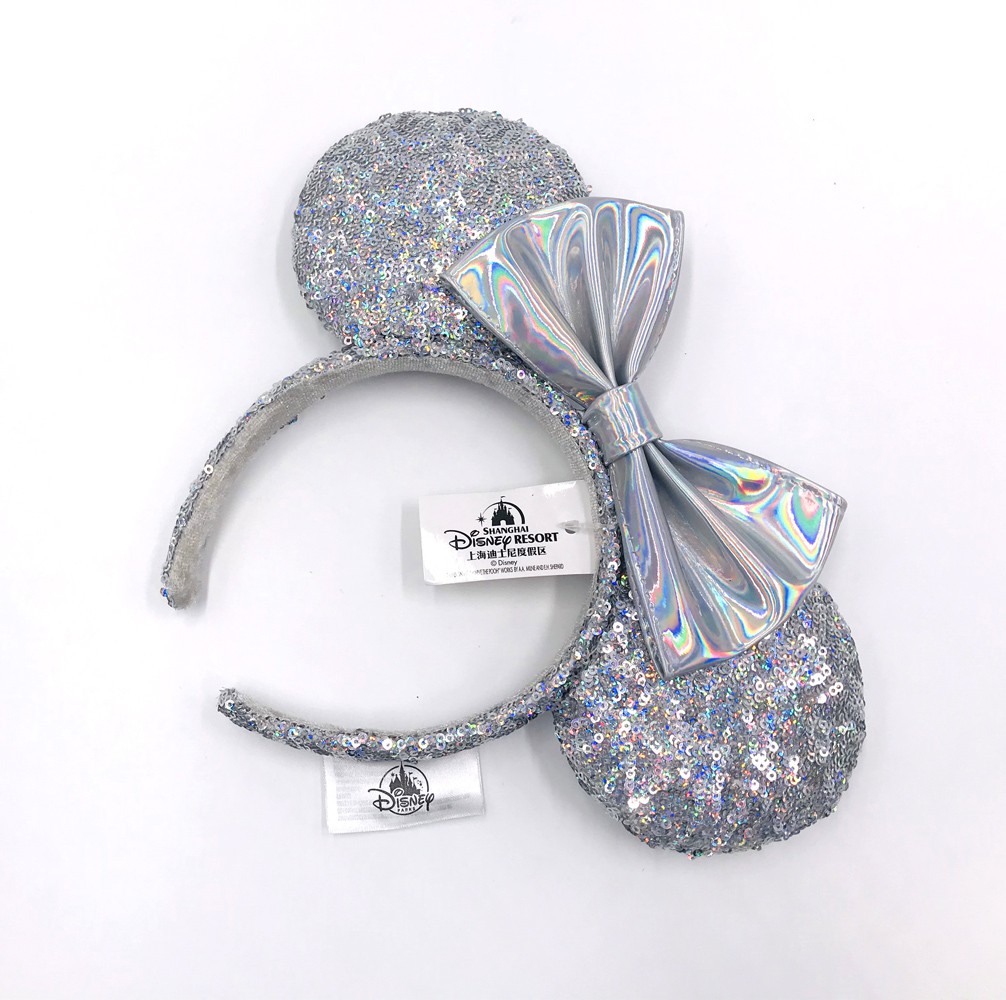 Silver Limited Edition Cinderella 2026 Minnie Ears Magic Mirror Disney Headband