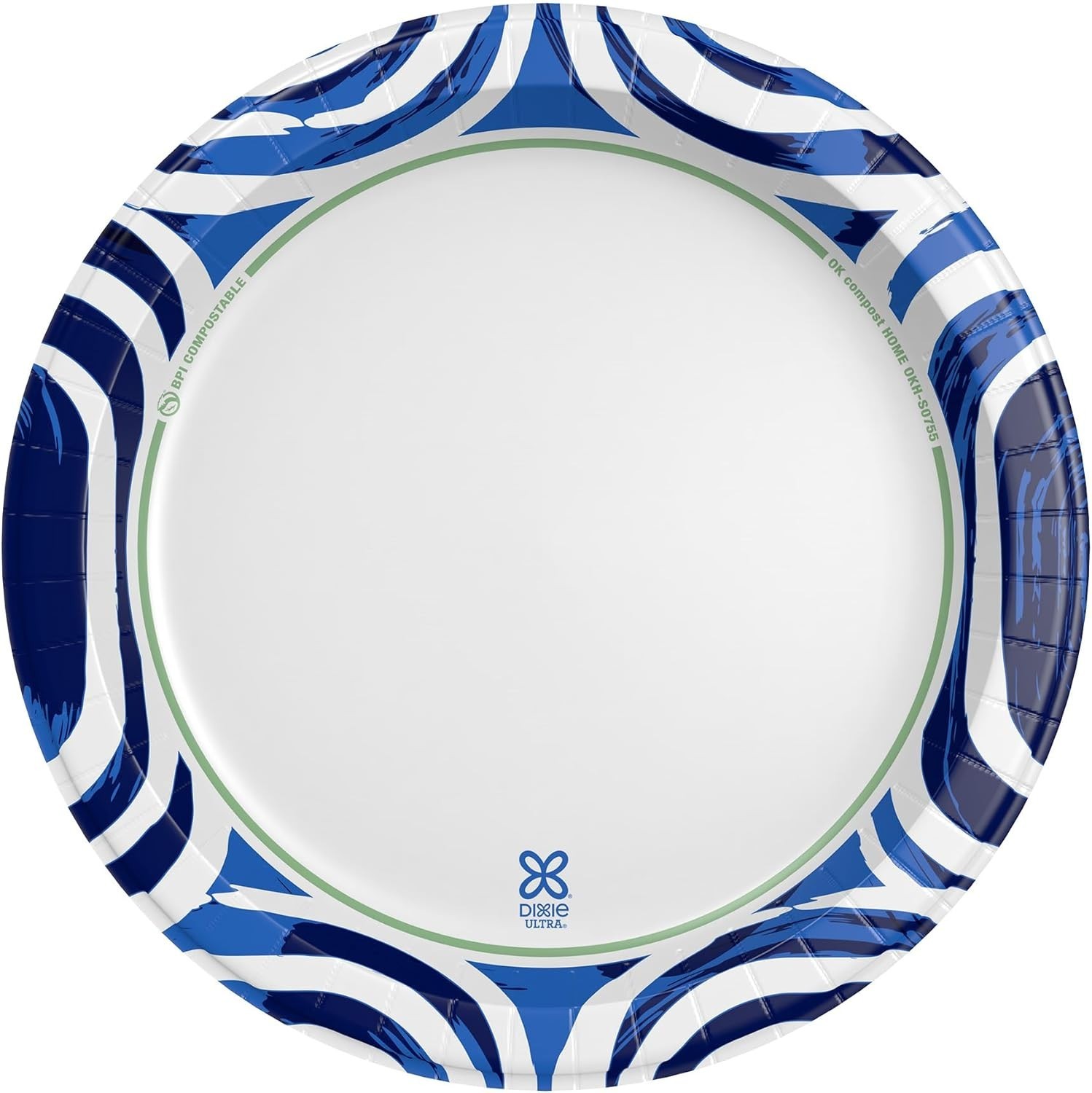 Dixie Ultra, Large Paper Plates, 10 Inch, 44/100 Count, 3X Stronger*, Heavy Duty
