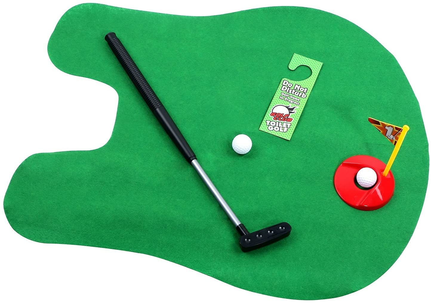 Potty Putter for Bathroom – Gag Gift for Golf Enthusiasts