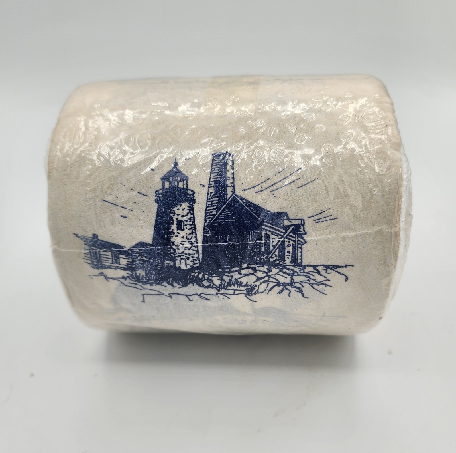 Lighthouse Nautical Themed Unopened Sealed Novelty Toilet Paper Roll