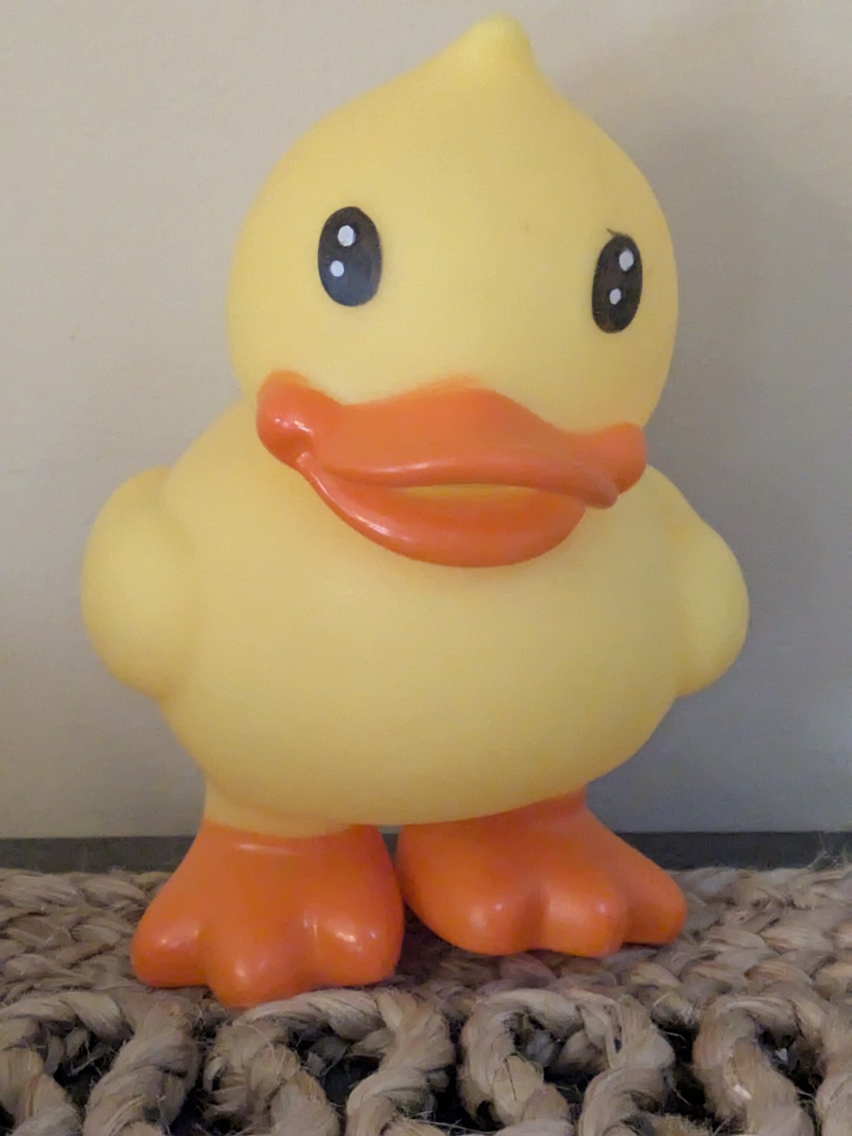 Jumbo Rubber Duck Bath Toy, Easter Basket, Giant Ducks Big Jeep Duckie 7″x 5″