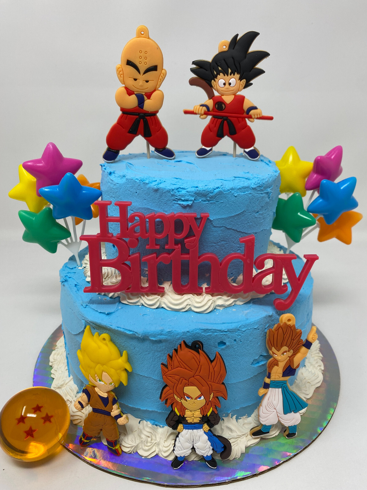 Dragon Ball Z ~ Cake Topper Set ~ BRAND NEW ~ Vegeta, Gohan, and