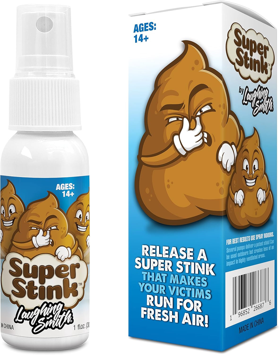 SUPER STINK (30Ml) – Fart Spray – ‘Insanely Strong’ Extra Potent Stink – Fake Po