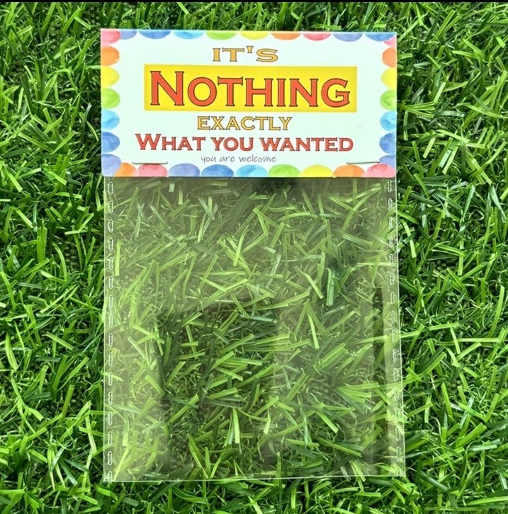 Bag of Nothing Gift Prank, Funny Gag Gifts for Him Her Just What You Wanted
