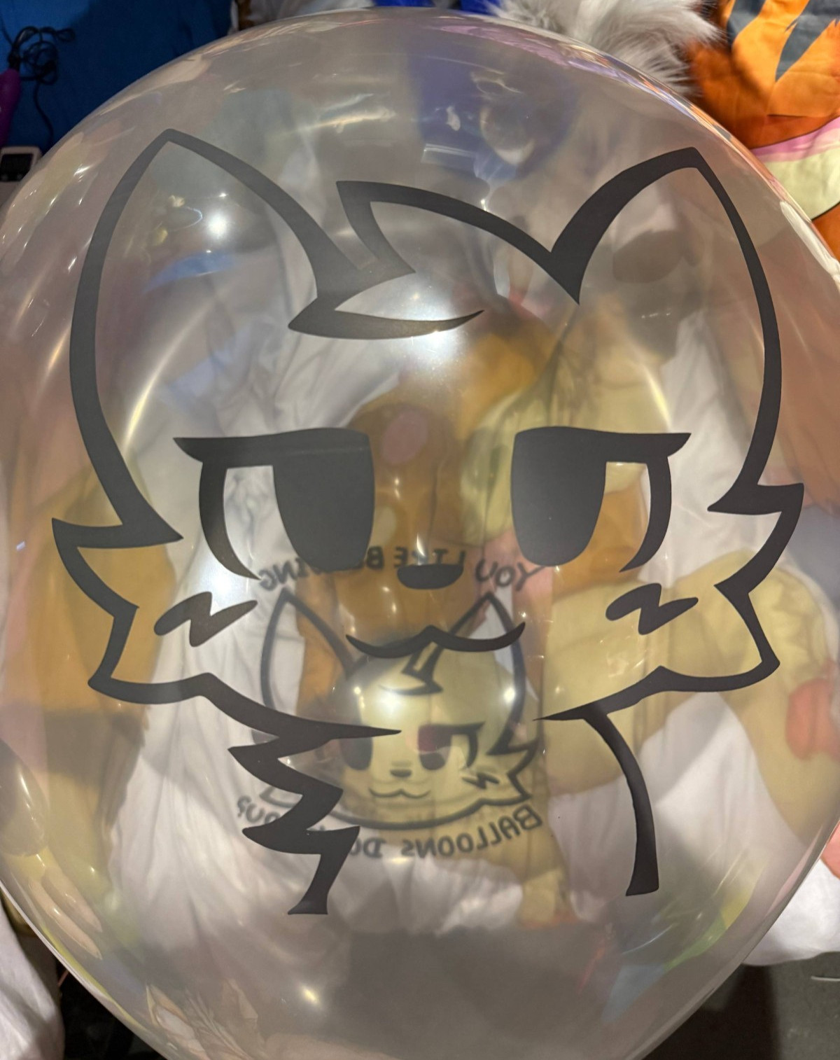 60cm 24″ large round Cattex premium balloon in Boykisser print
