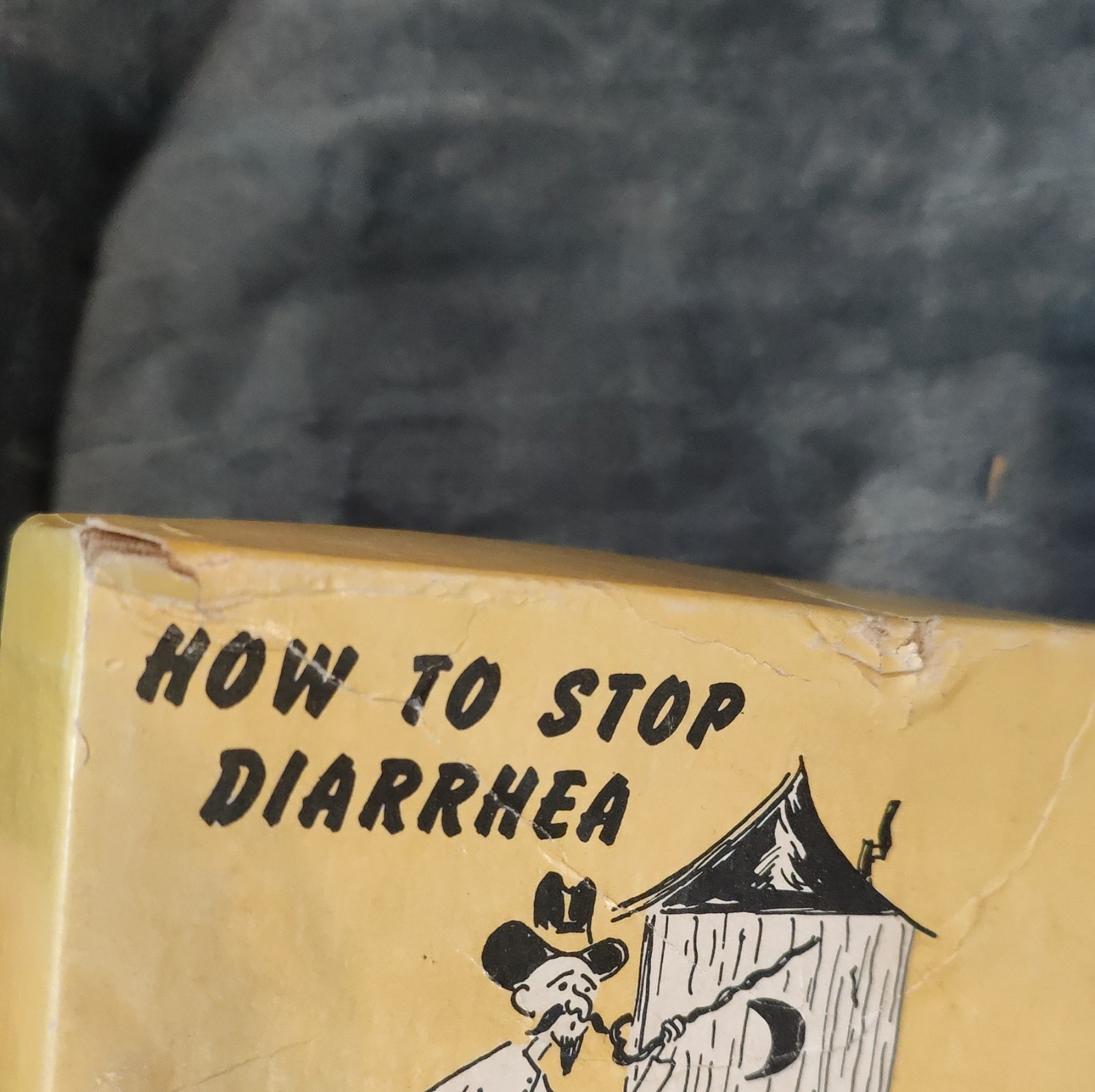 Vintage Stanley Davis Ent. How to Stop Diarrhea Prank Box Gag Gift Cork …