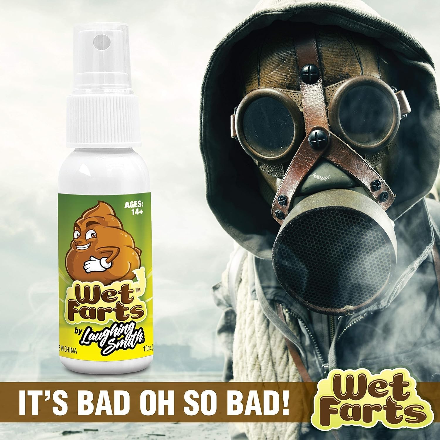 Wet Farts – Potent Stink Spray – Extra Strong Stink – Hilarious Gag Gifts & P…