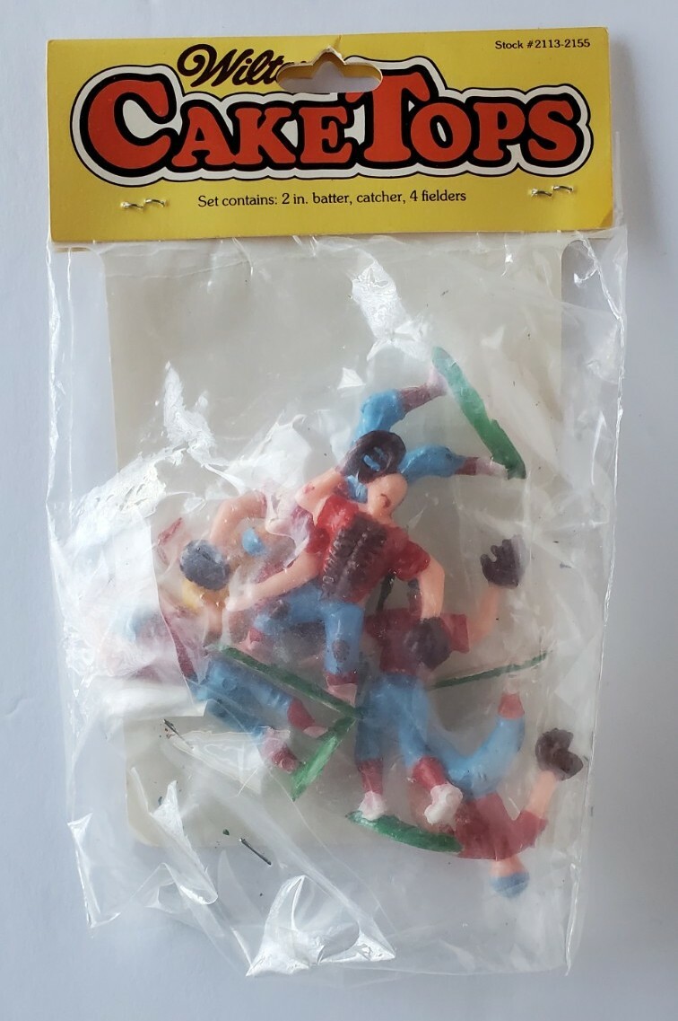 Vintage Wilton Cake Toppers – Lot of 5 – See Description – Fast Shipping!!