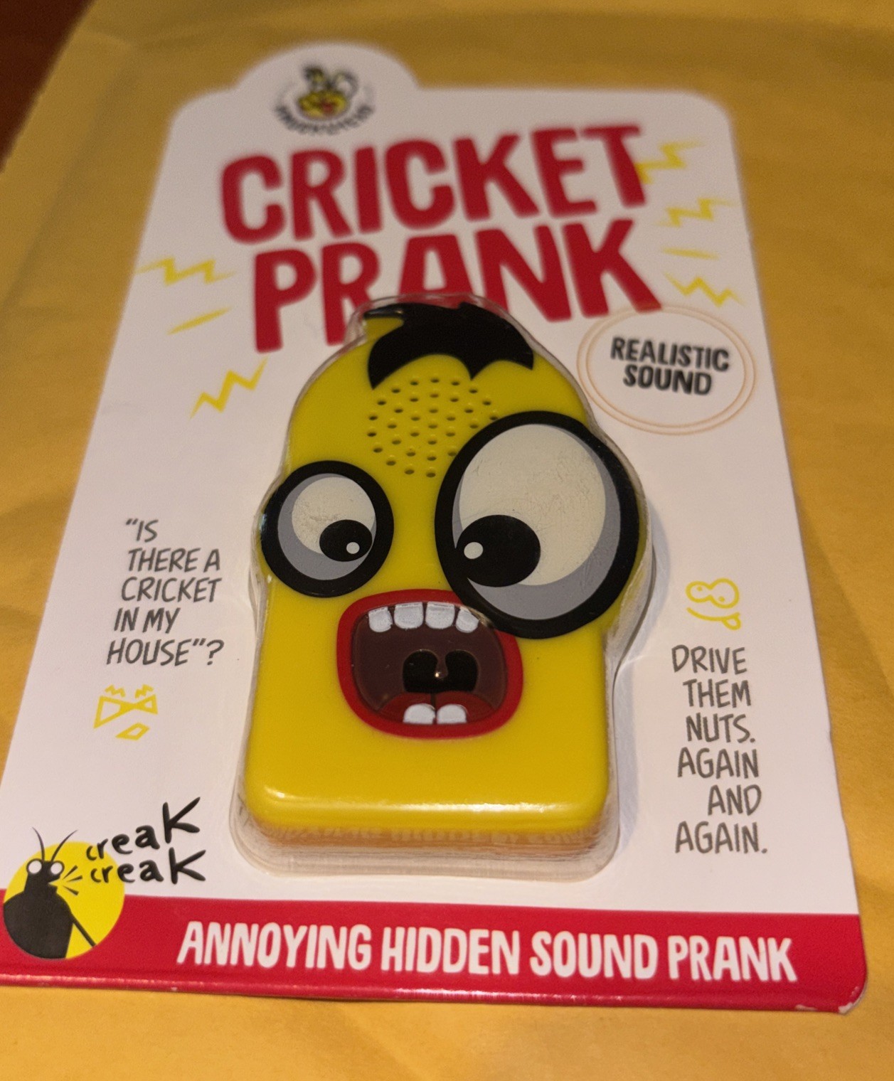 Cricket Noise Maker Pranks Annoying Sound Prank Funny Gags & Stocking Stuffers