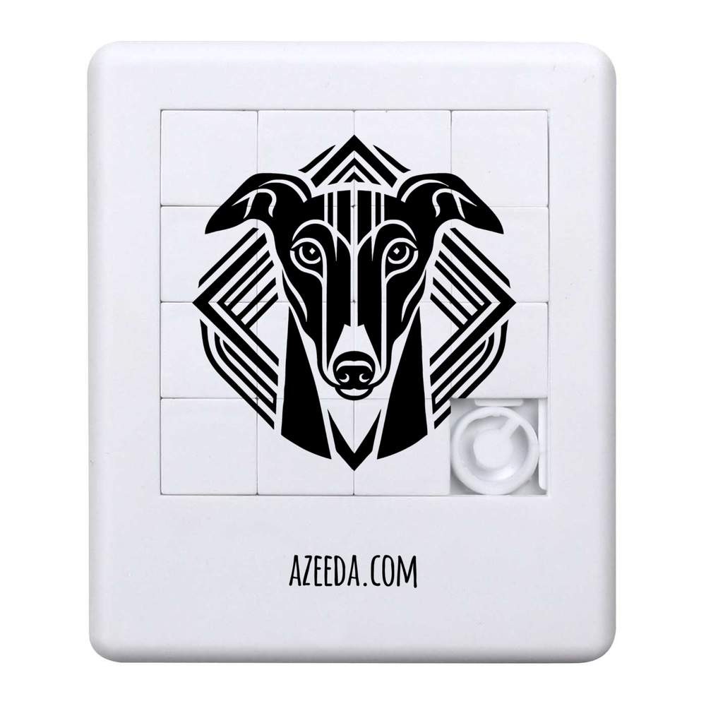 ‘Art Deco Greyhound’ Sliding Puzzle (PZ00032717)