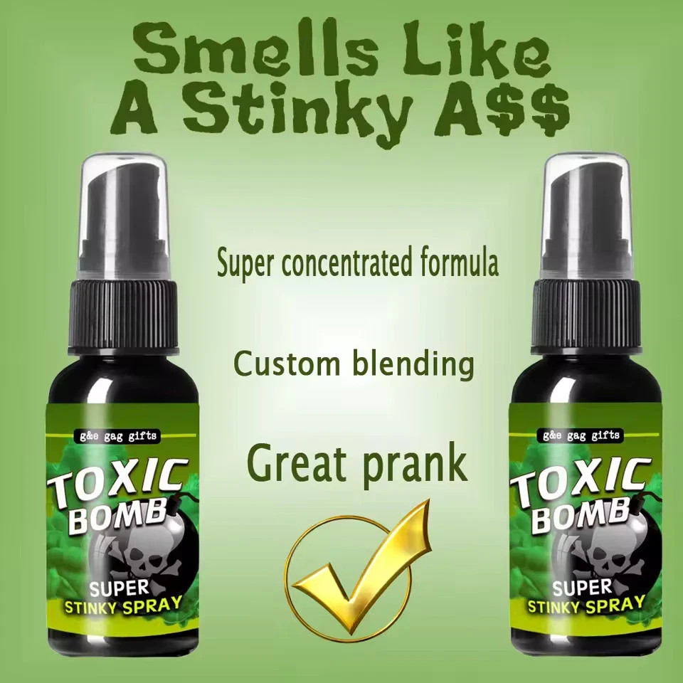 Liquid Fart Spray Stink Bomb Smelly Ass Toxic Bomb Crap Gag Prank Joke