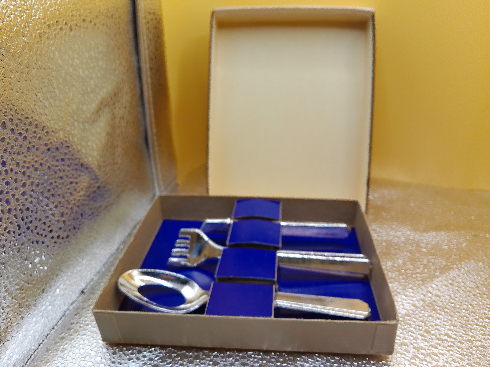 1960s era joke gag 5 and dime store Lose Weight holes utensils 1965 H. Fishlove