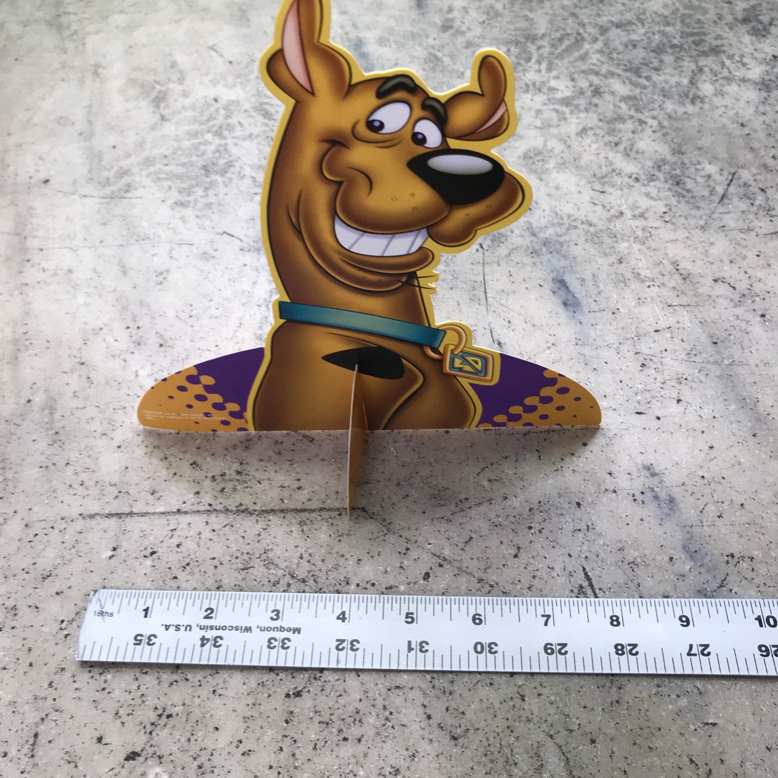 Vintage Scooby Doo Birthday Party Table Centerpiece Decor Halloween Party Stande