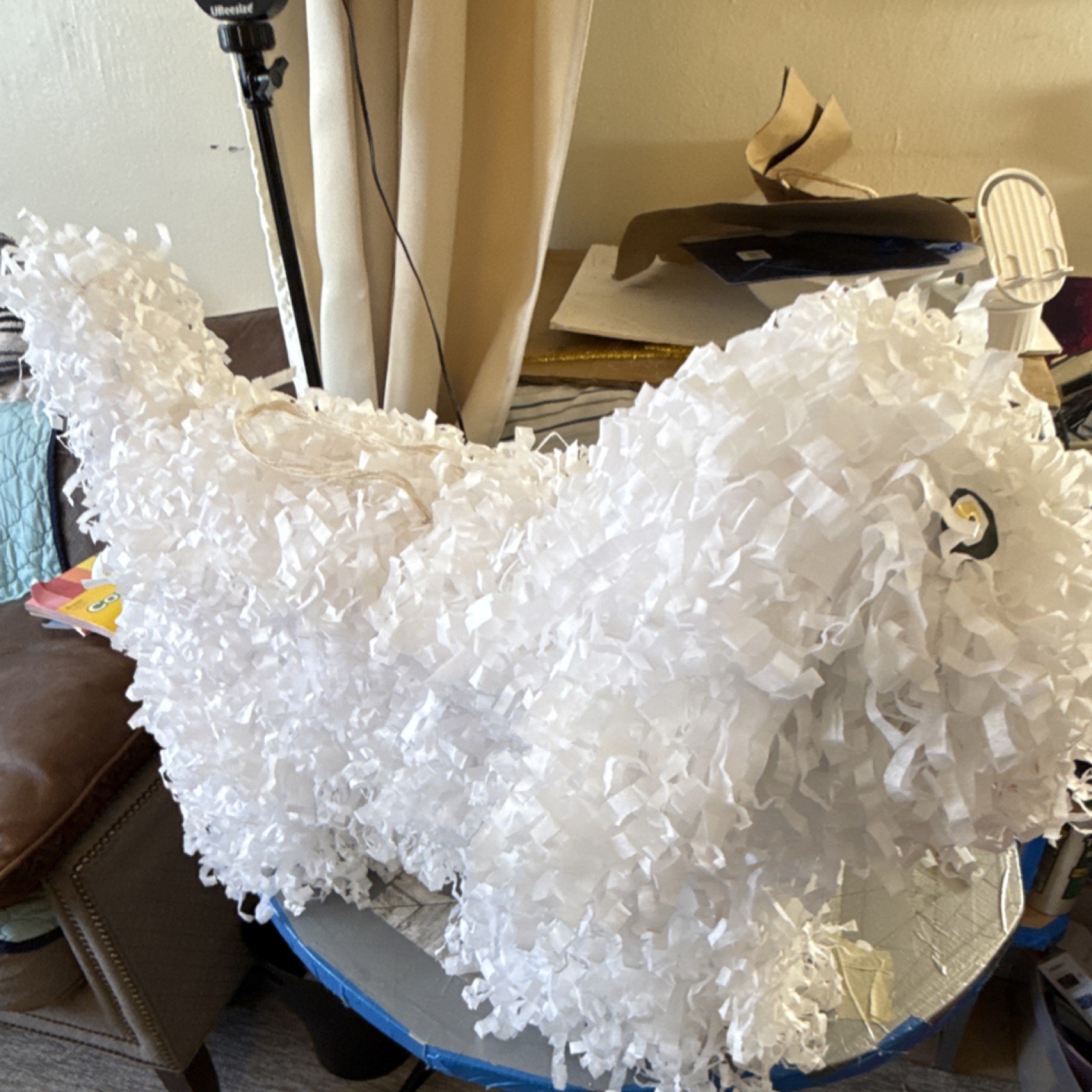 Handmade White Dog Piñata Birthday Animal Theme Party Decoration 2020-Now