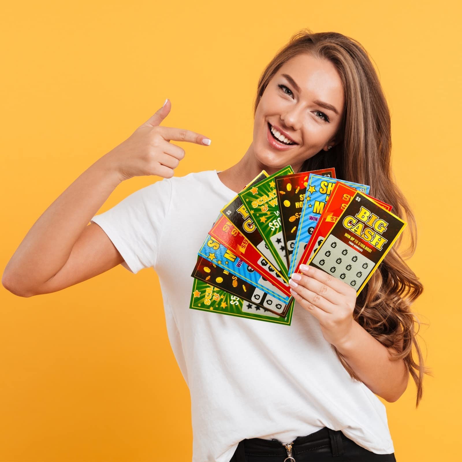 10 Fake Lottery Tickets – Hilarious Scratch Off Cards Prank – Win $500K, $200K,