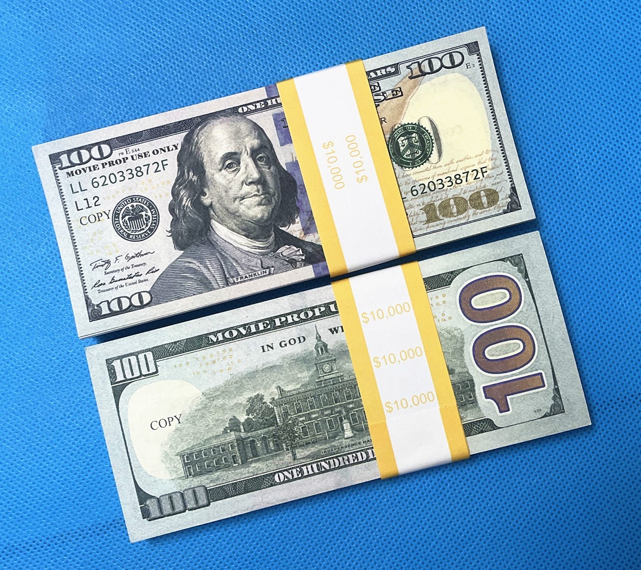 Replica Money Prop for Pranks, Movie Production,Celebrations – 200pcs 100 Bills