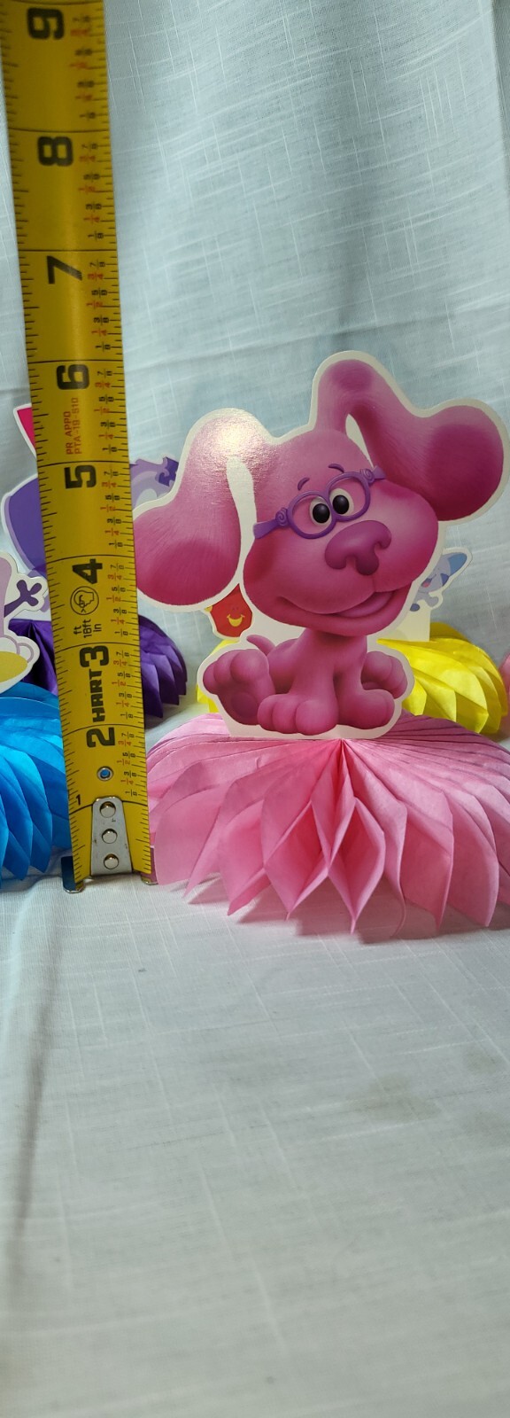 Blue’s Clues Honeycomb Party Supplies 8 Pack Dog Cartoon Kids Boy Girl