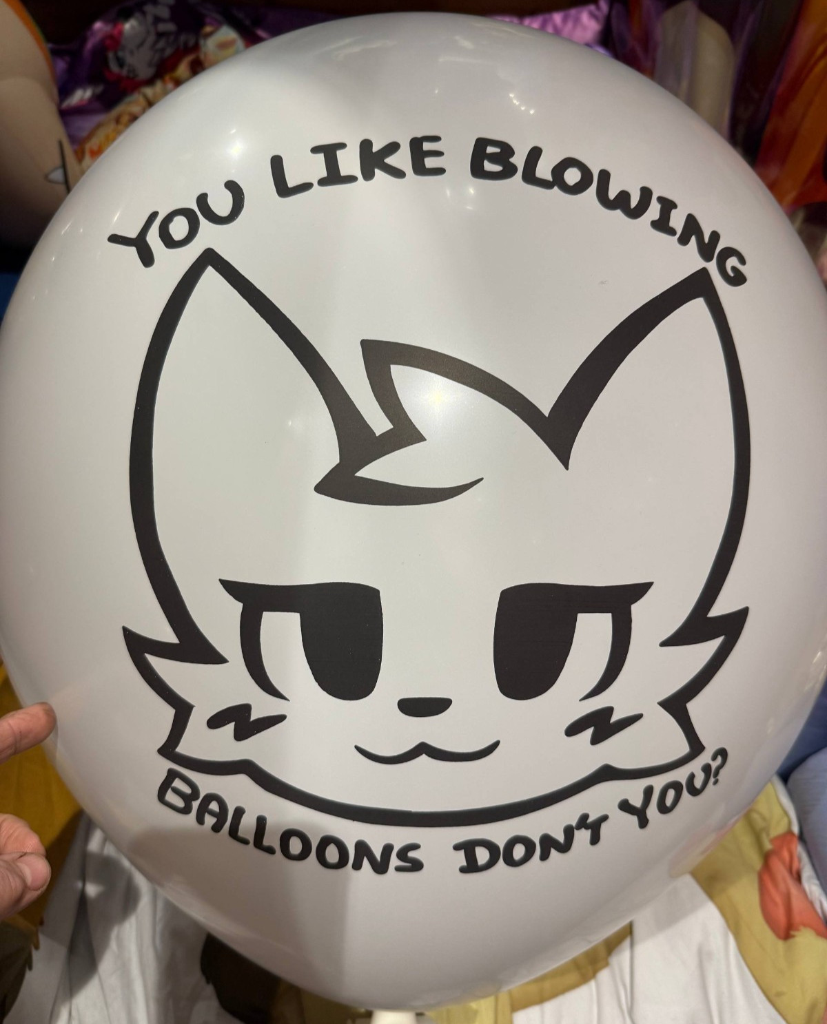 60cm 24″ large round Cattex premium balloon in Boykisser print