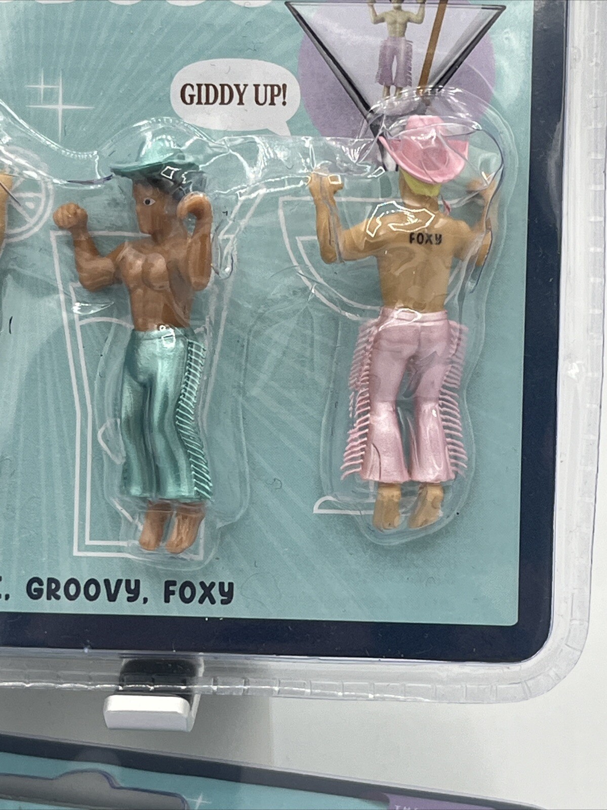 Disco Cowboys Drinking Buddies COSMO,PEACE,GROOVY & FOXY New Free Ship