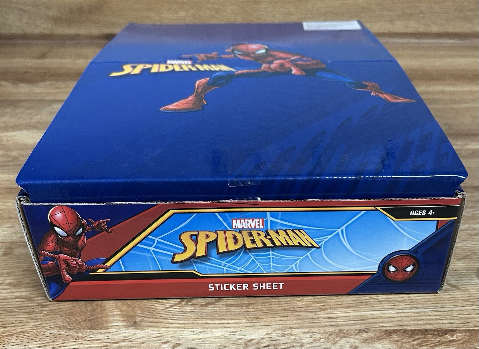 Marvel Spider-Man Sticker Sheets Lot 24 Pack Display Box Party Favors Classroom
