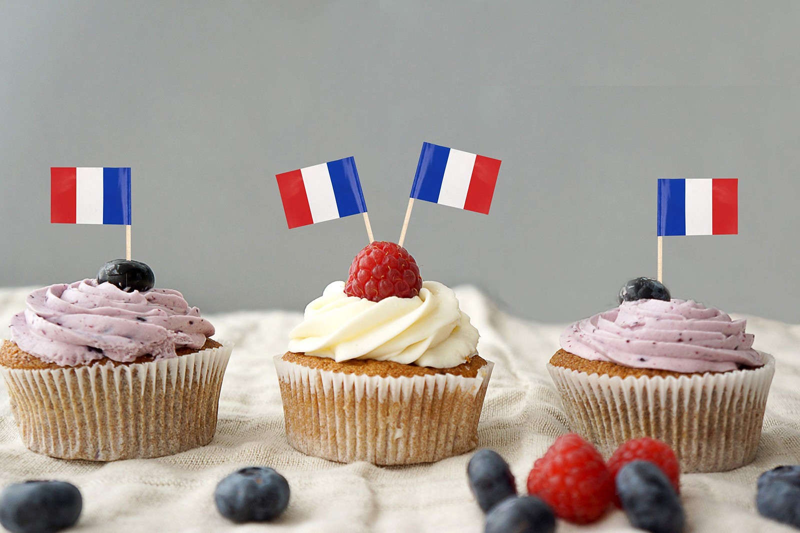 France Toothpick Flag French Mini Small Cupcake Topper Flags 100pcs