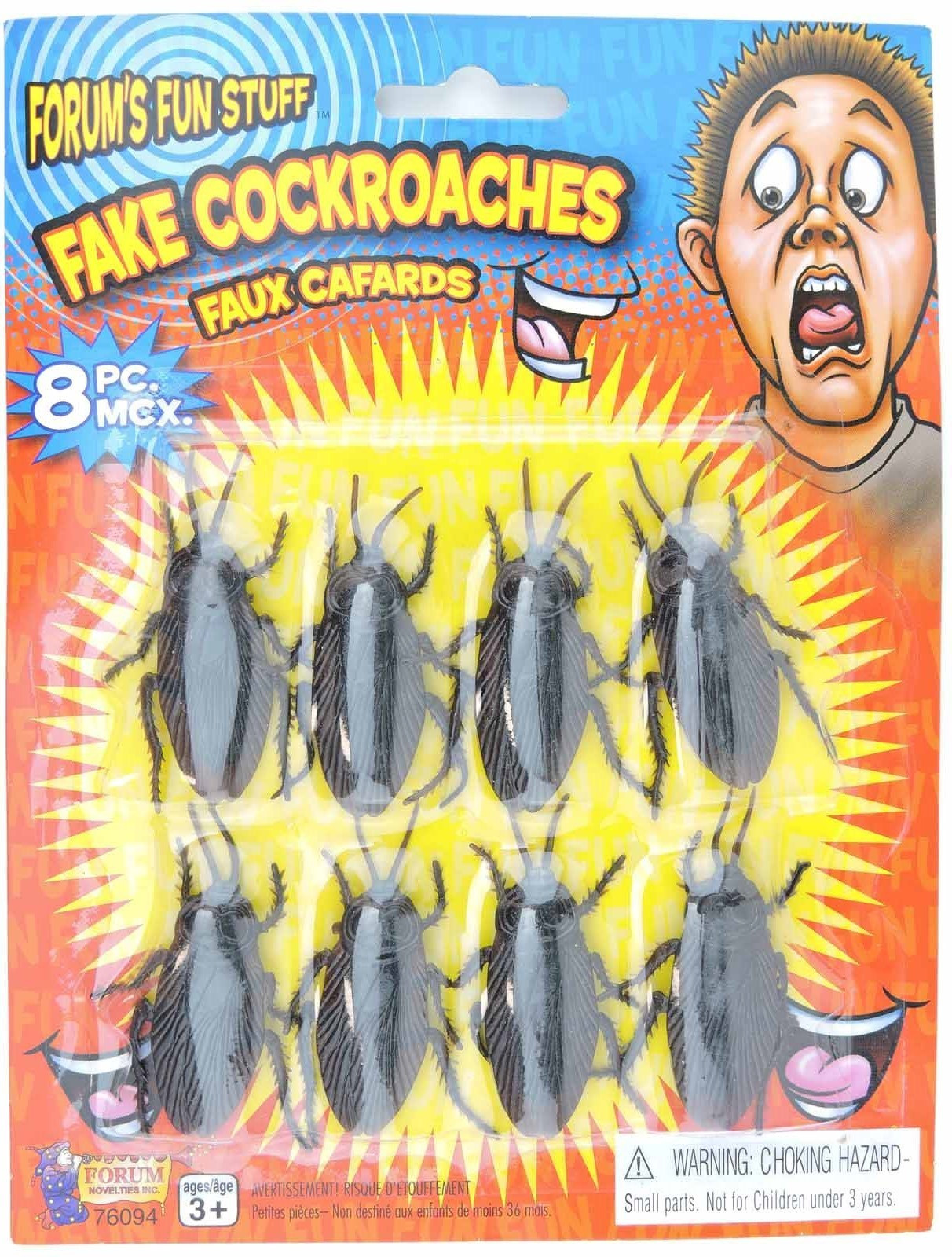 Fake Cockroaches Forum’s Fun Stuff Novelty Roach Party Gag Prank Joke bugs