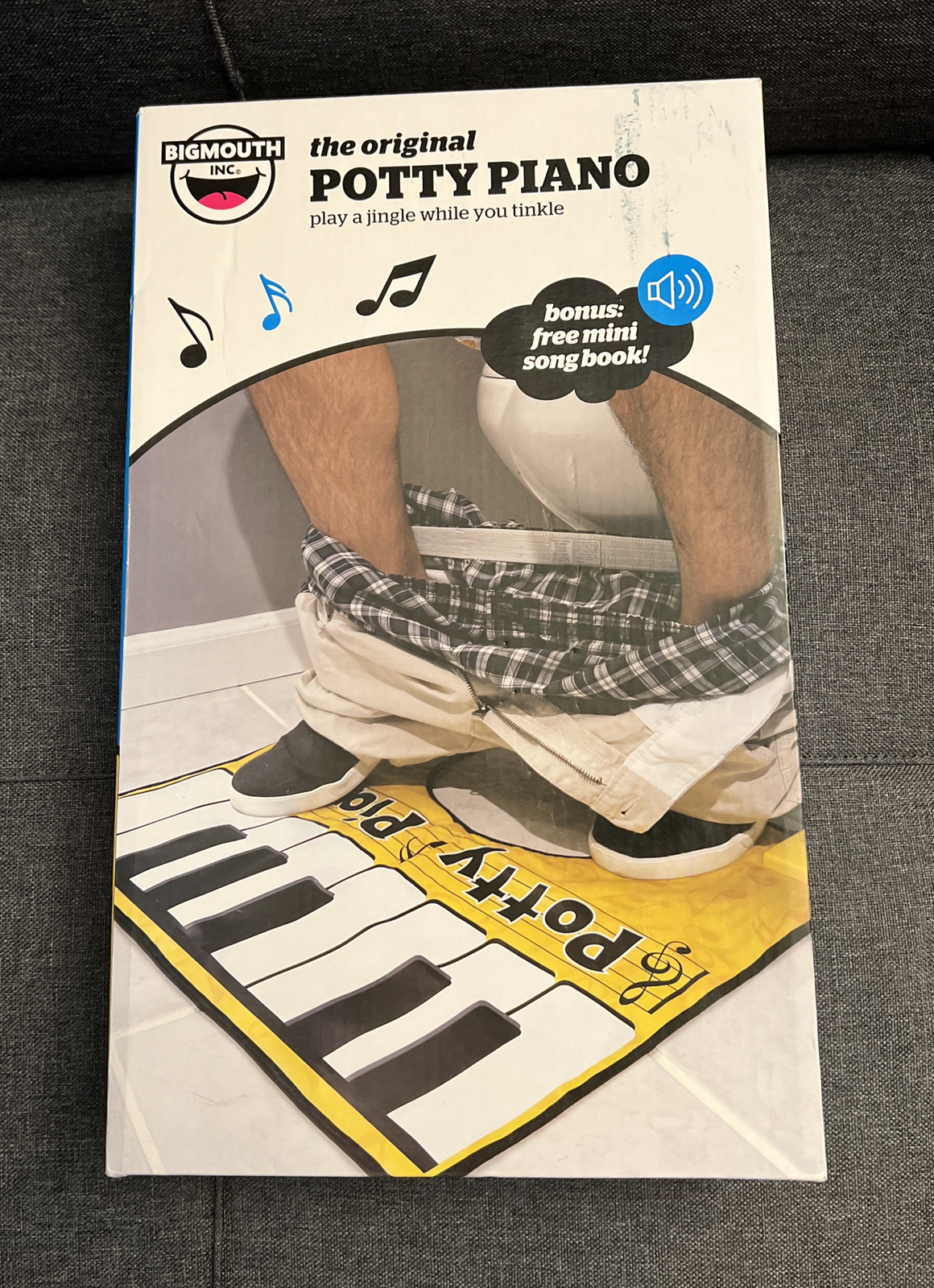 The Original Potty Piano BigMouth Toilet Funny Gag Gift Jingle While Tinkle New
