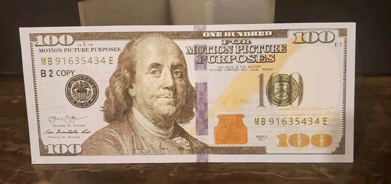 200Pc $100 Bills Movie Prop Money Pretend Play Video Creator Birthday Party