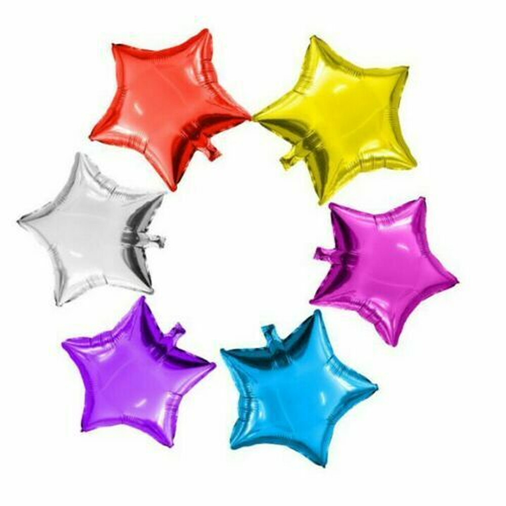 18″ Foil Star Heart Round Sphere Balloons Mylar Balloons Party Birthday Baby US