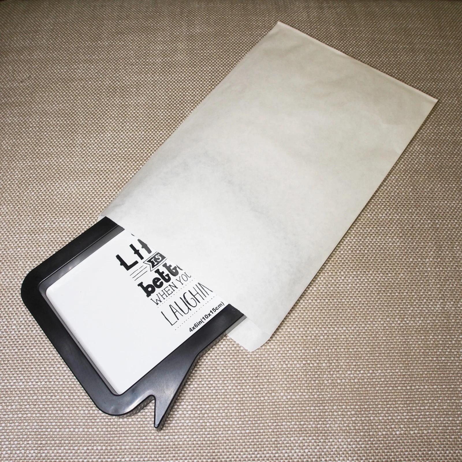 CuteBox White/Kraft Flat Paper Gift Bags 100pcs