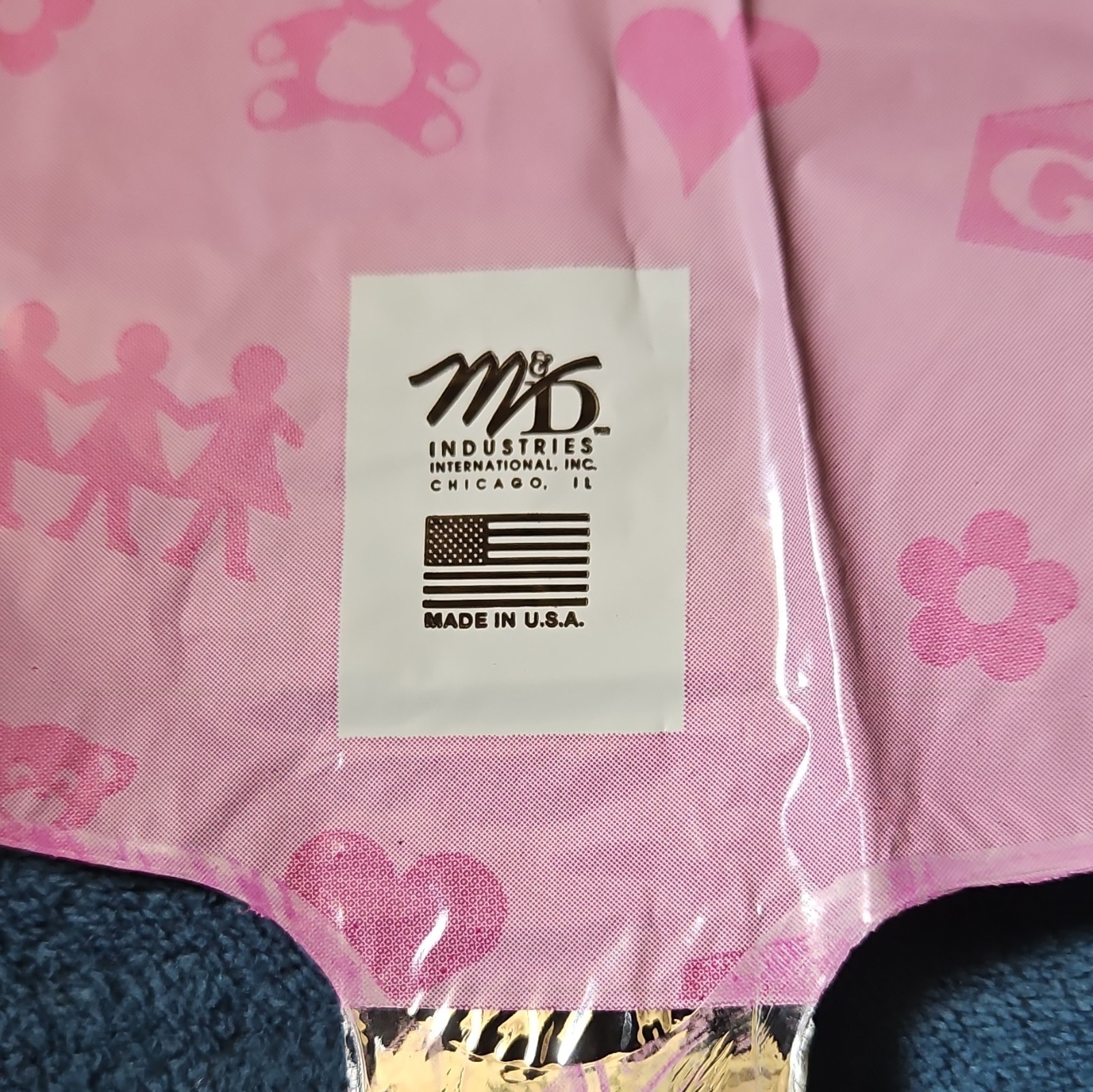 M & D Industries Disney Minnie Mouse It’s a Girl! Pink Hearts Foil Round Balloon