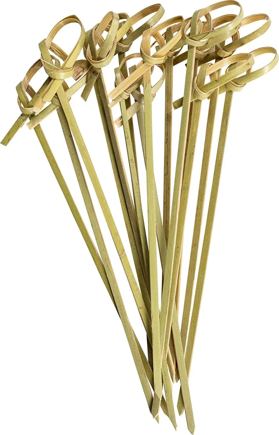 10/100 = 1000 COUNT ROYAL 4″ BAMBOO KNOT COCKTAIL/APPETIZER PICKS