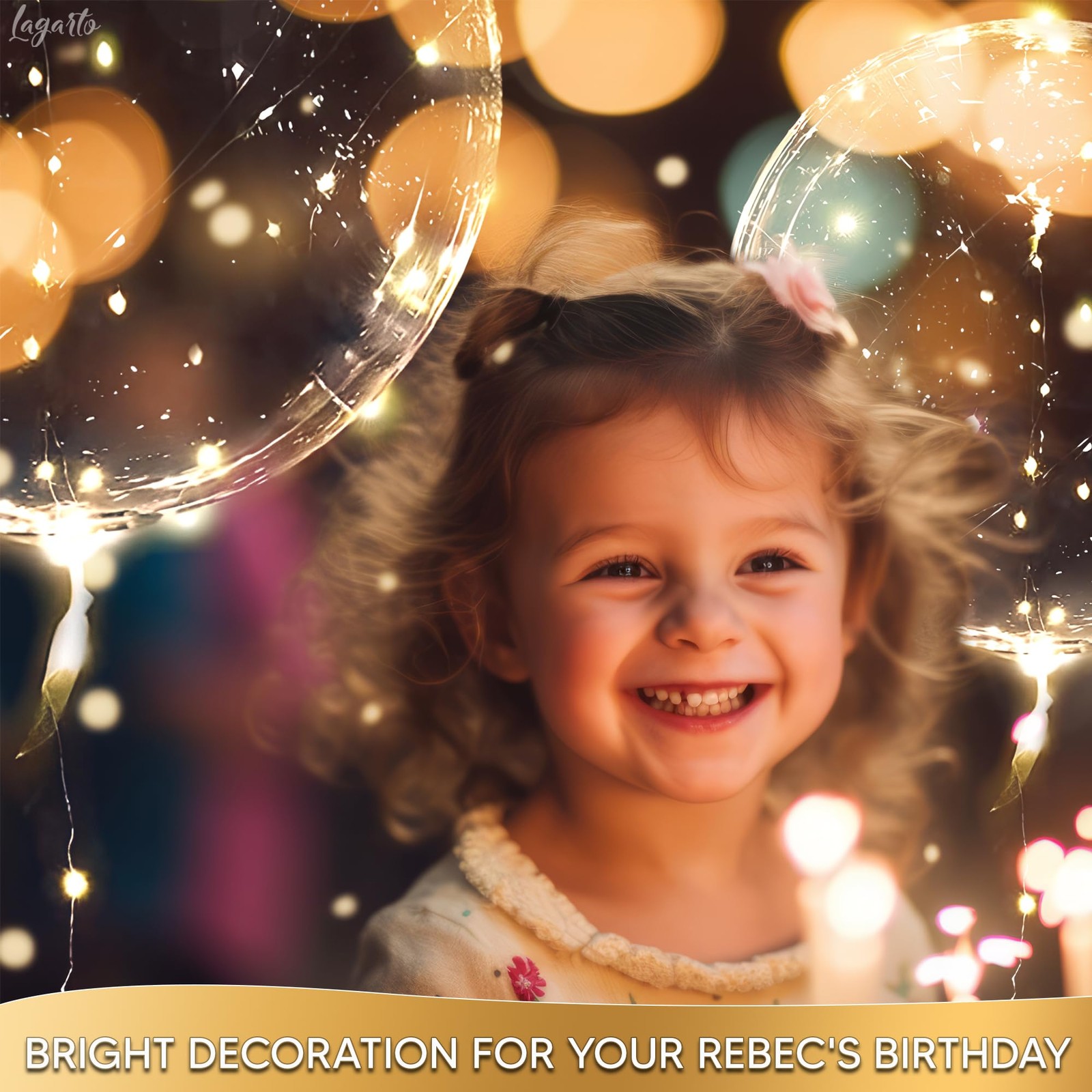 10 Pcs Balloons Light Up Balloons, 18 In Clear, String Lights