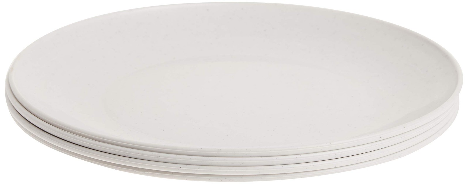 Nordic Ware Polypropylene Plates Microwave Serveware, 10″, White