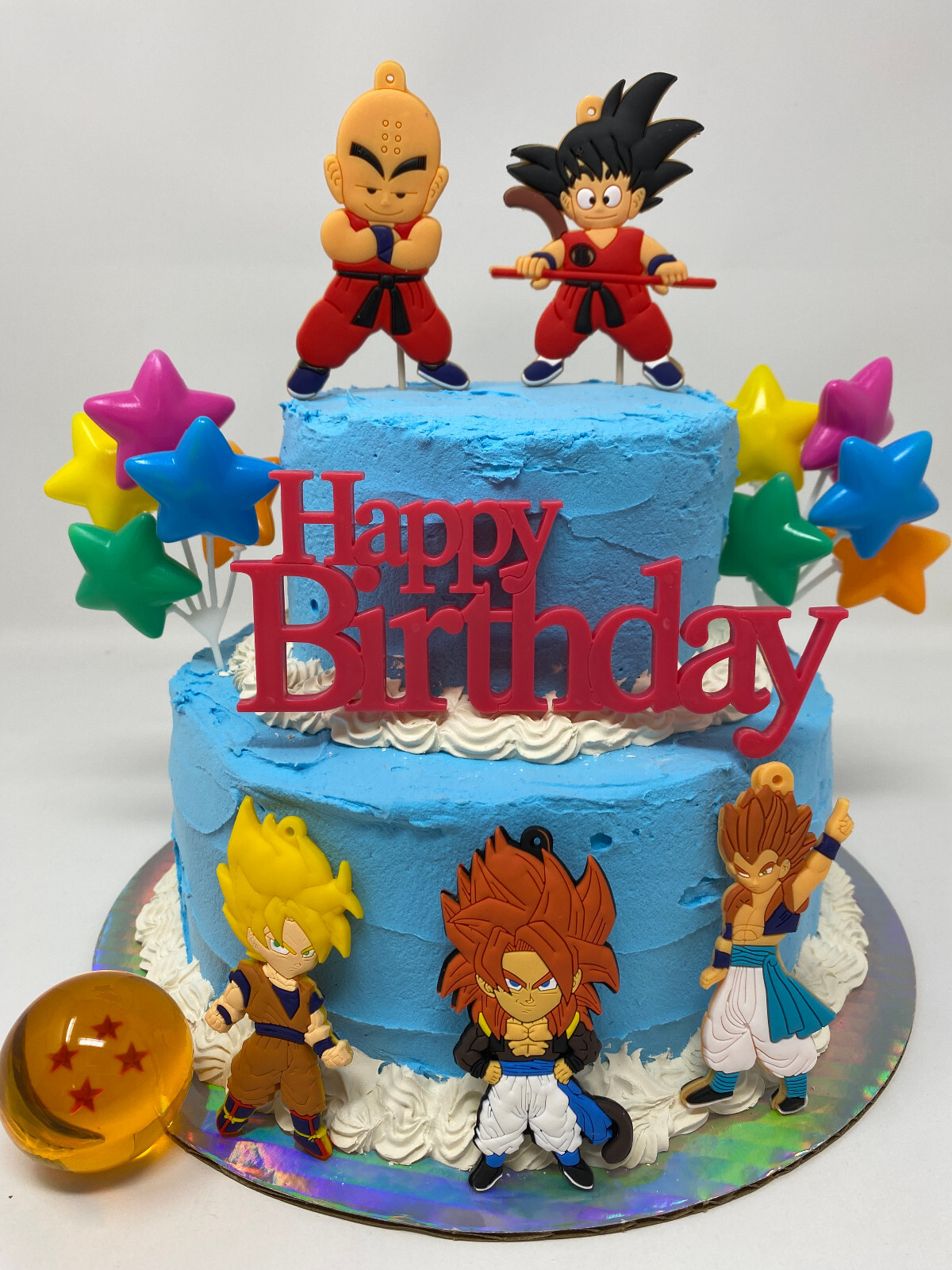 Dragon Ball Z ~ Cake Topper Set ~ BRAND NEW ~ Vegeta, Gohan, and