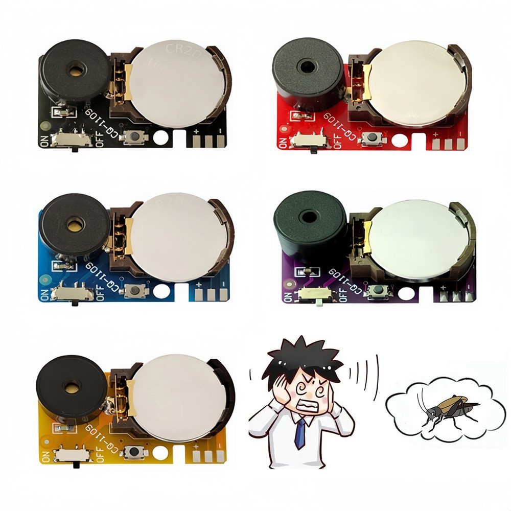 1~5x Noise Cricket Hidden Pranks Chirp Boring Noise Sound Maker Cricket Beep