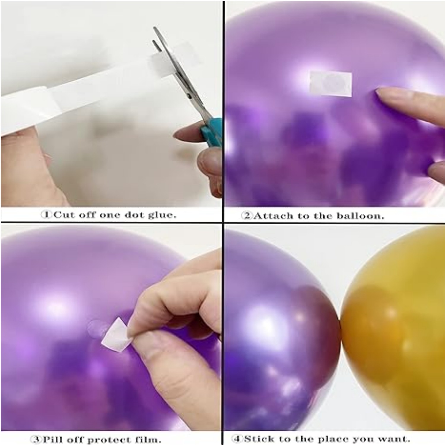 50pcs Rainbow Latex Balloons 12″ Party Balloons Birthday Wedding Balloons