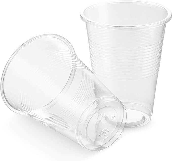 1200 Pack Clear Plastic Disposable Cups 7 oz Perfect for Party Drinking Cups