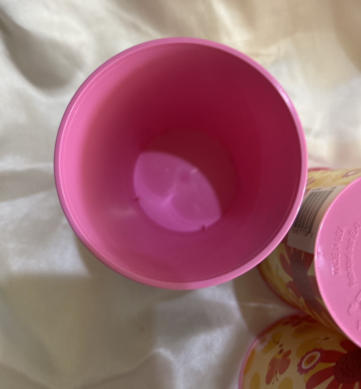 NEW MINNIE MOUSE PARTYCITY REUSABLE PLASTIC PINK DRINKING BPA FREE 16 OZ CUPS