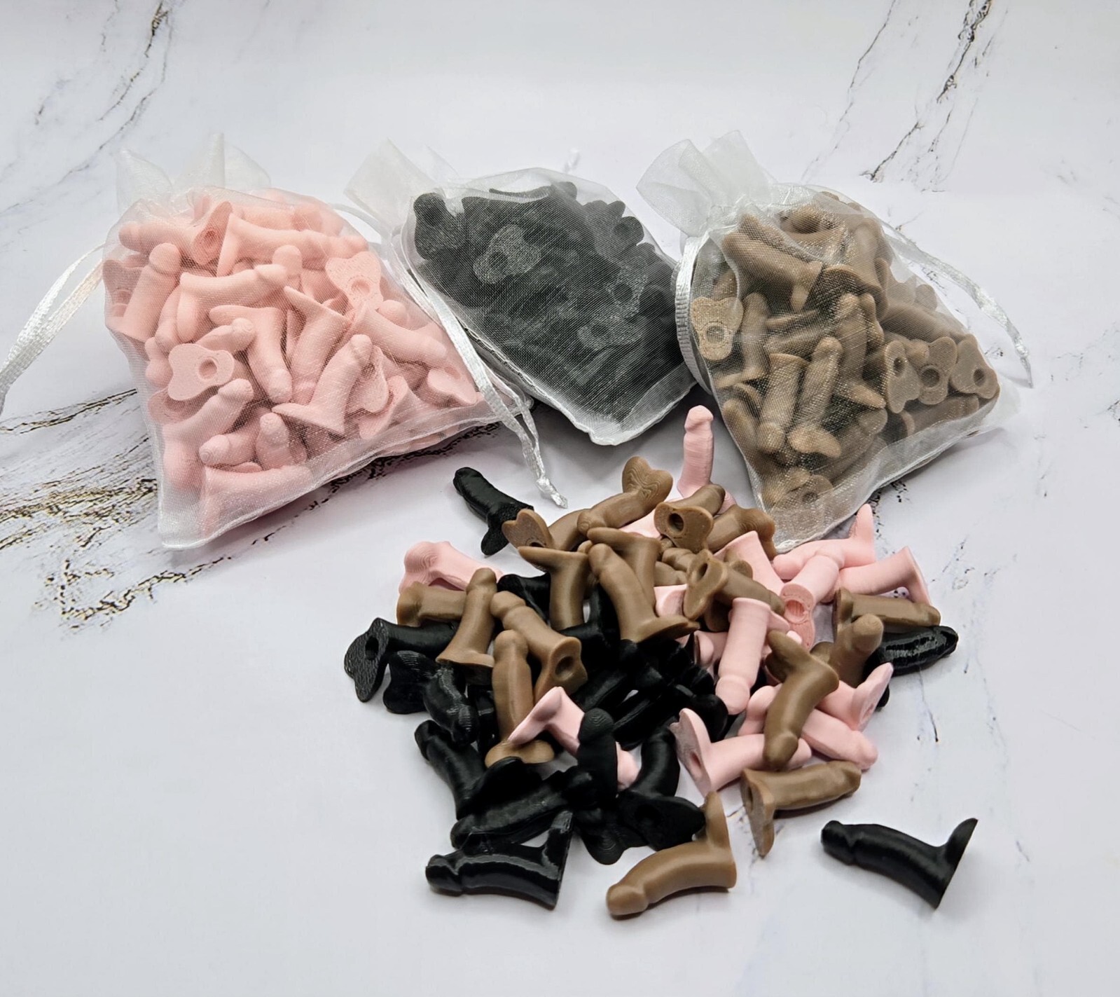 Bag of Dicks | Dick in Bulk | Tiny Penis | Party Favors | Bachelorette | Novelty