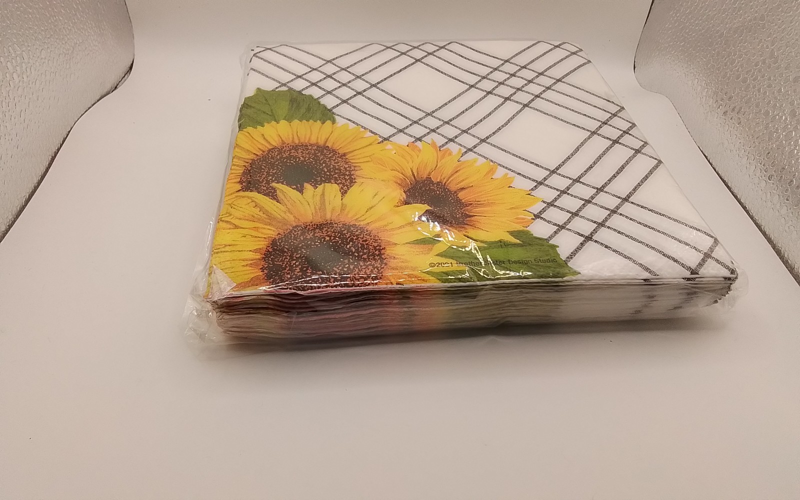 Sunflower All Occasion Disposable Tableware Paper Plates and Napkins