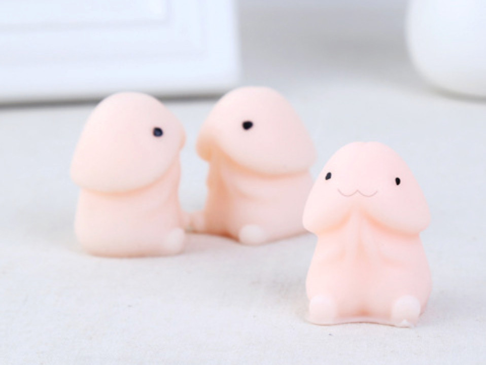 10 PACK Squishy Dick Toy Gag Gift For Bachelorette Party Joke HILARIOUS LOL!