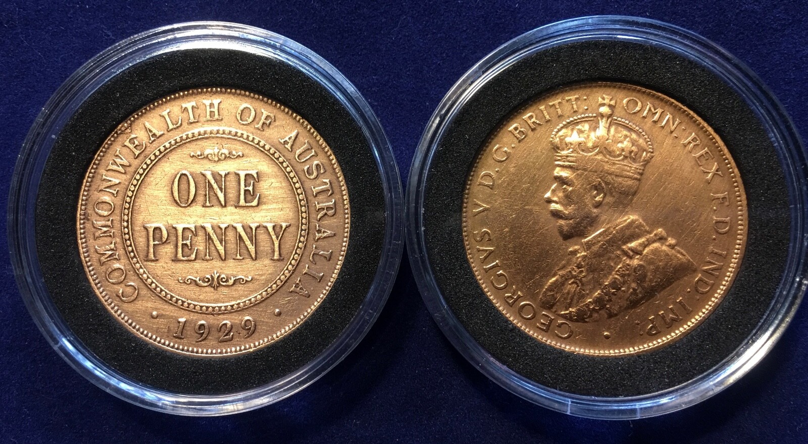 20th Wedding Anniversary Gift Present 2004 Australian Penny in a Capsule