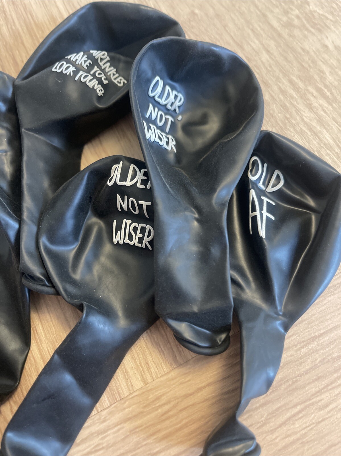 Rude Birthday Balloons Funny Abusive Adult Humour Old Age Gag Gift Party Decor