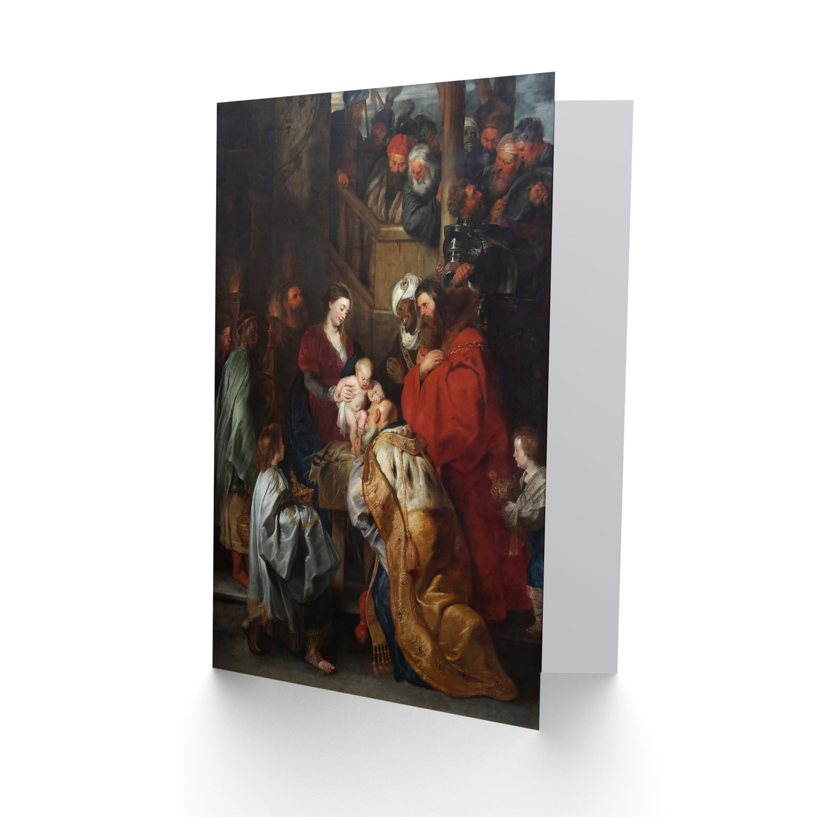 Peter Paul Rubens Adoration of the Magi Biblical Scene Art Greeting Card