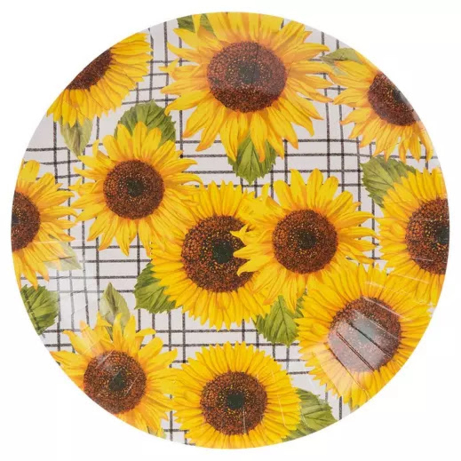 Sunflower All Occasion Disposable Tableware Paper Plates and Napkins