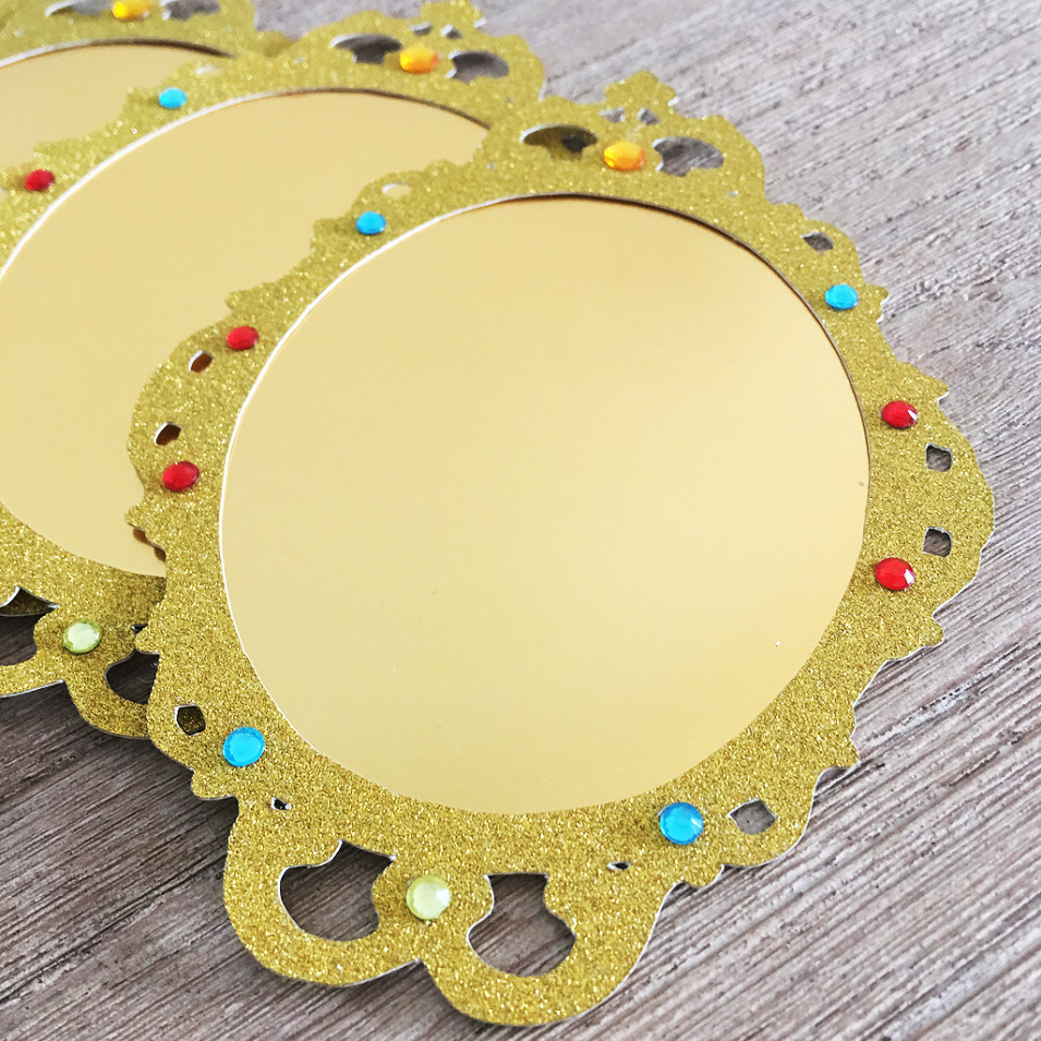 Magic Mirror Snow White Party Decor Craft DIY Confetti