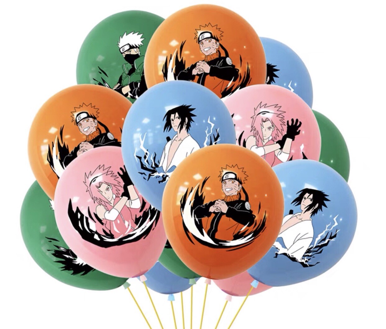 Hot🔥 Anime Naruto Shippuden Theme Birthday Party Decorate Supplies Set US Stock