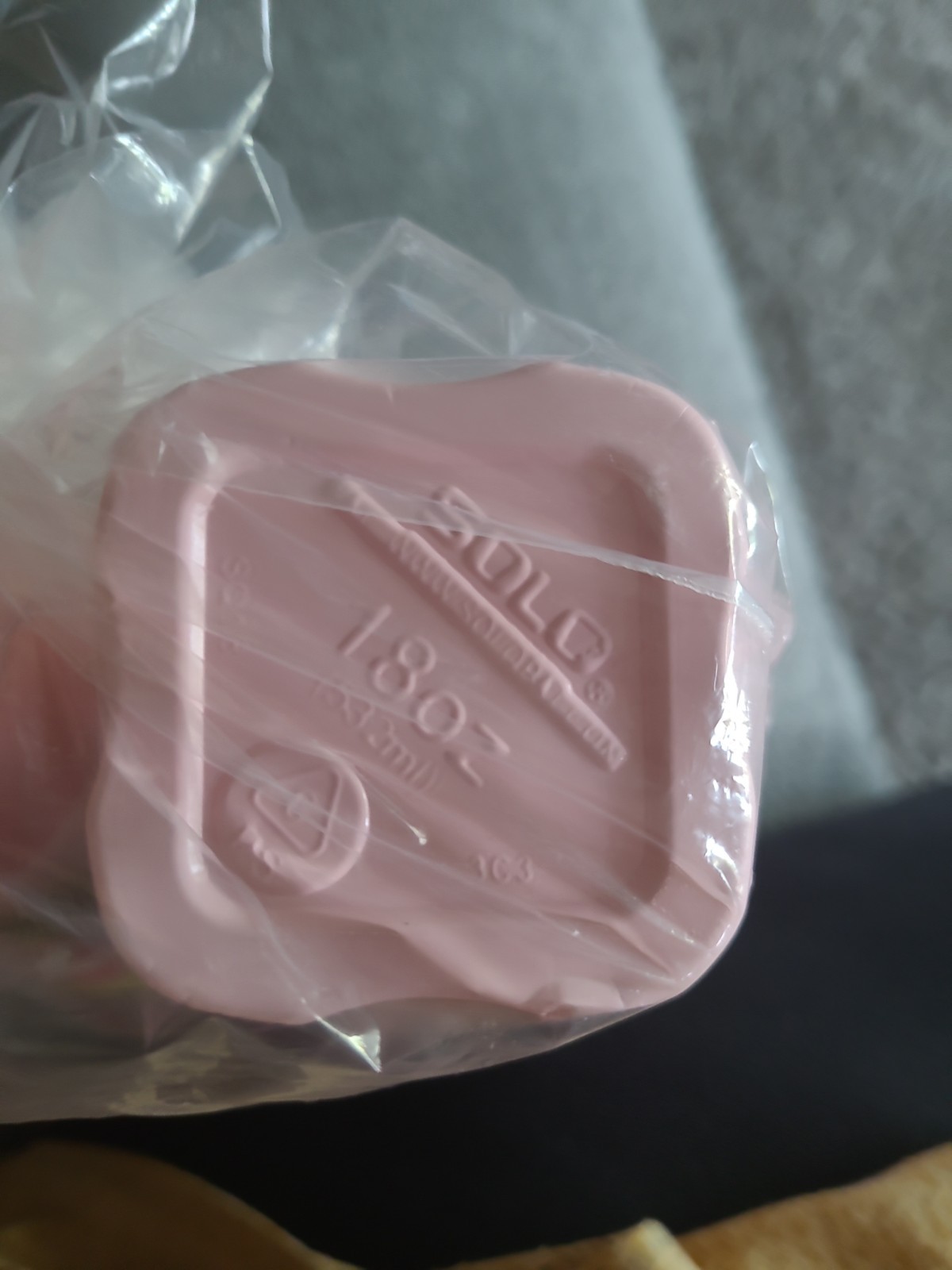 Solo 18oz Party Plastic Cups 30 Count Squared Light Pink NEW RARE Color